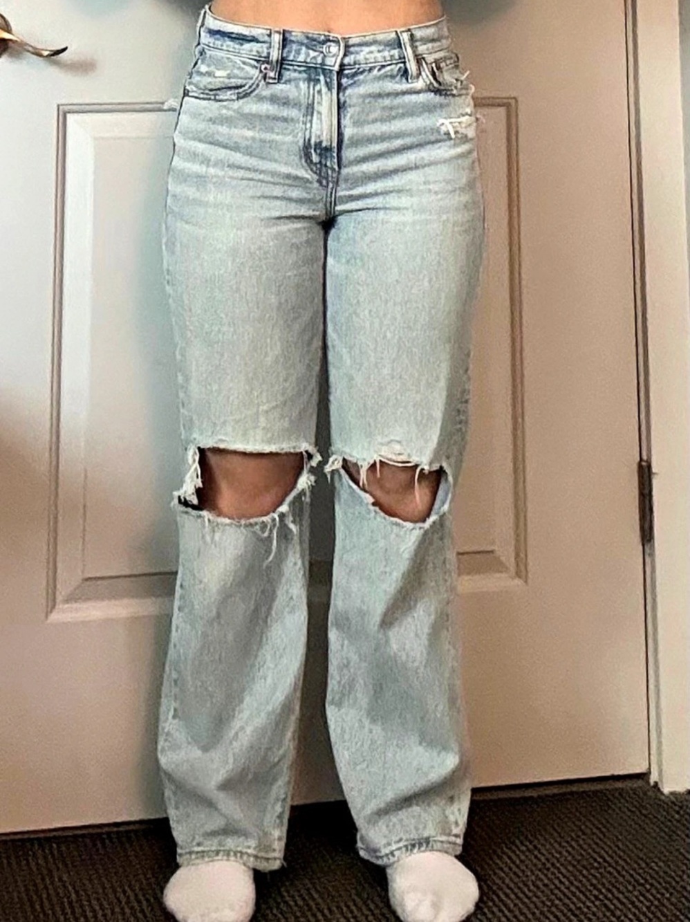 American Eagle AE Strigid Ripped Jeans
